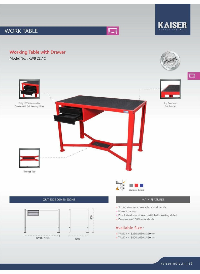 Workshop Table Chennai 2